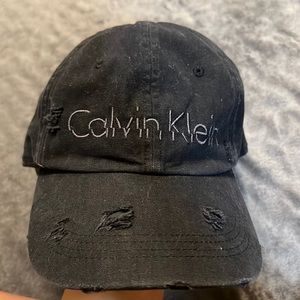 Black Calvin Klein hat
